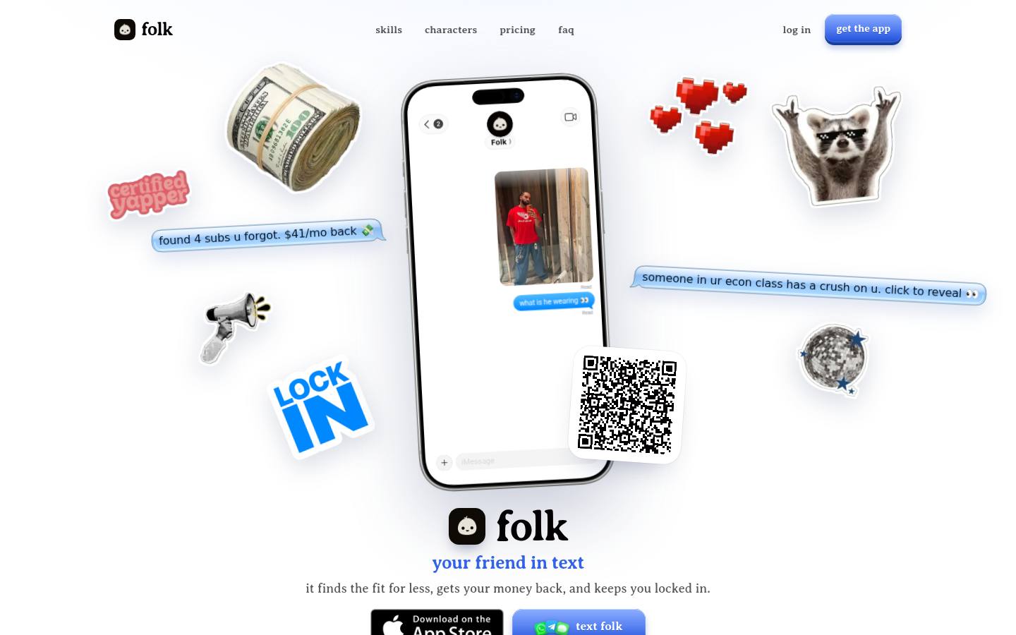 folk website (folk.com) as measured on October 29, 2026