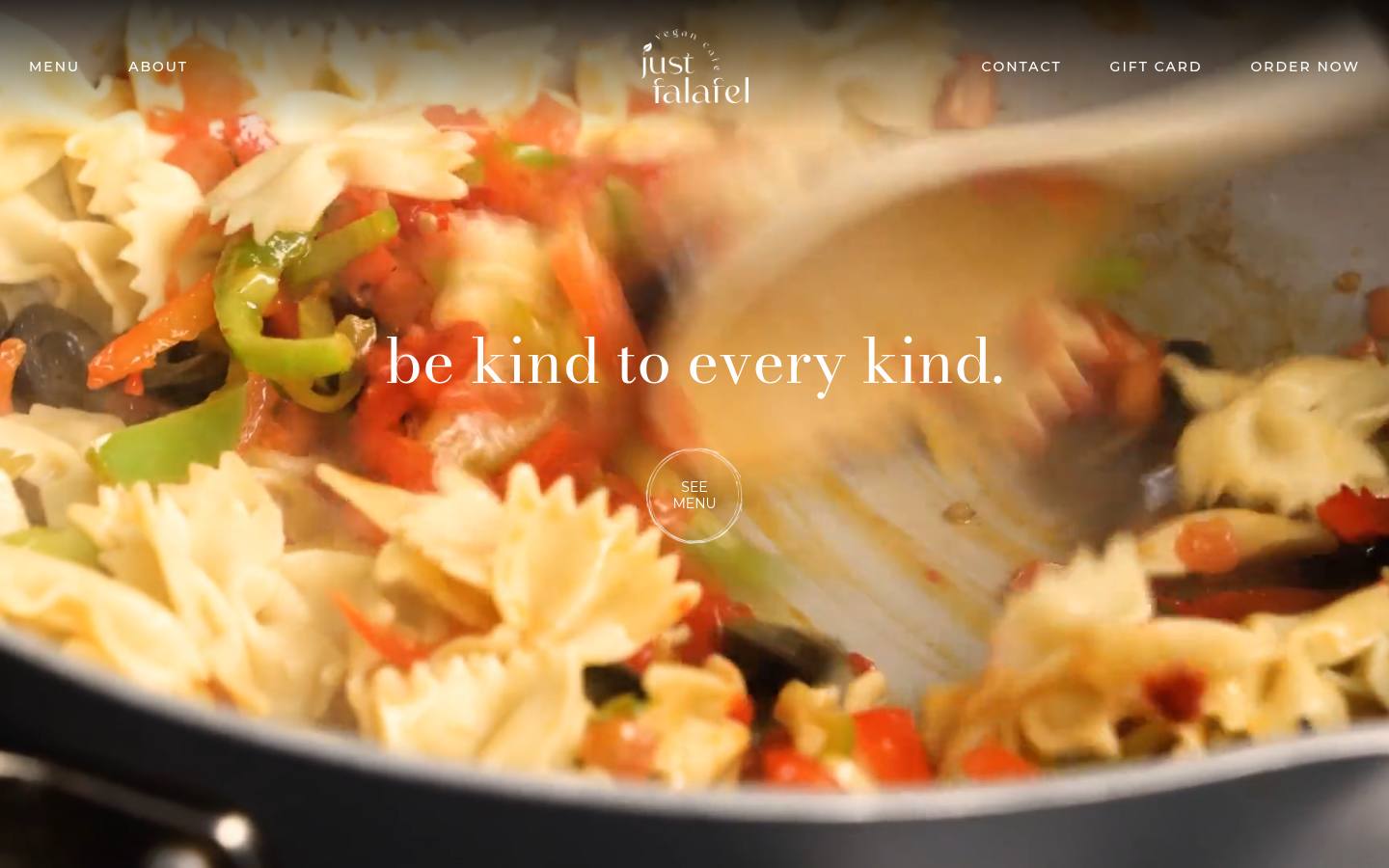 jfvegancafe.com homepage