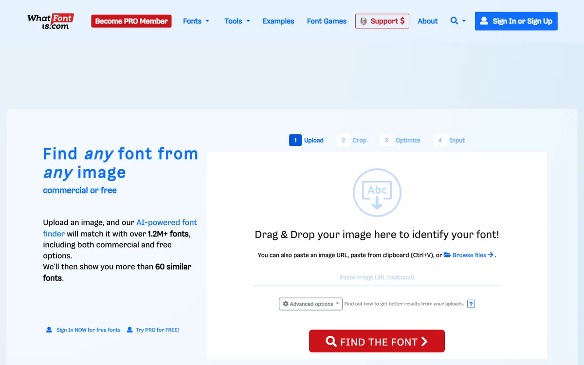 WhatFontIs: “Find any font from any image”